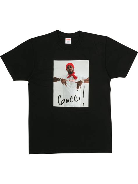 supreme gucci tee|Supreme Gucci Mane graphic.